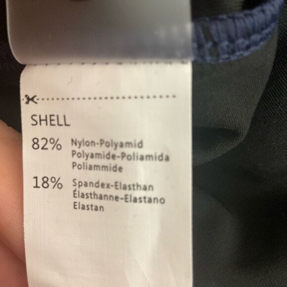 CHARMO‎ Swimsuit Women’s Size Small Navy White One Piece/ Zipper Front - Picture 14 of 14